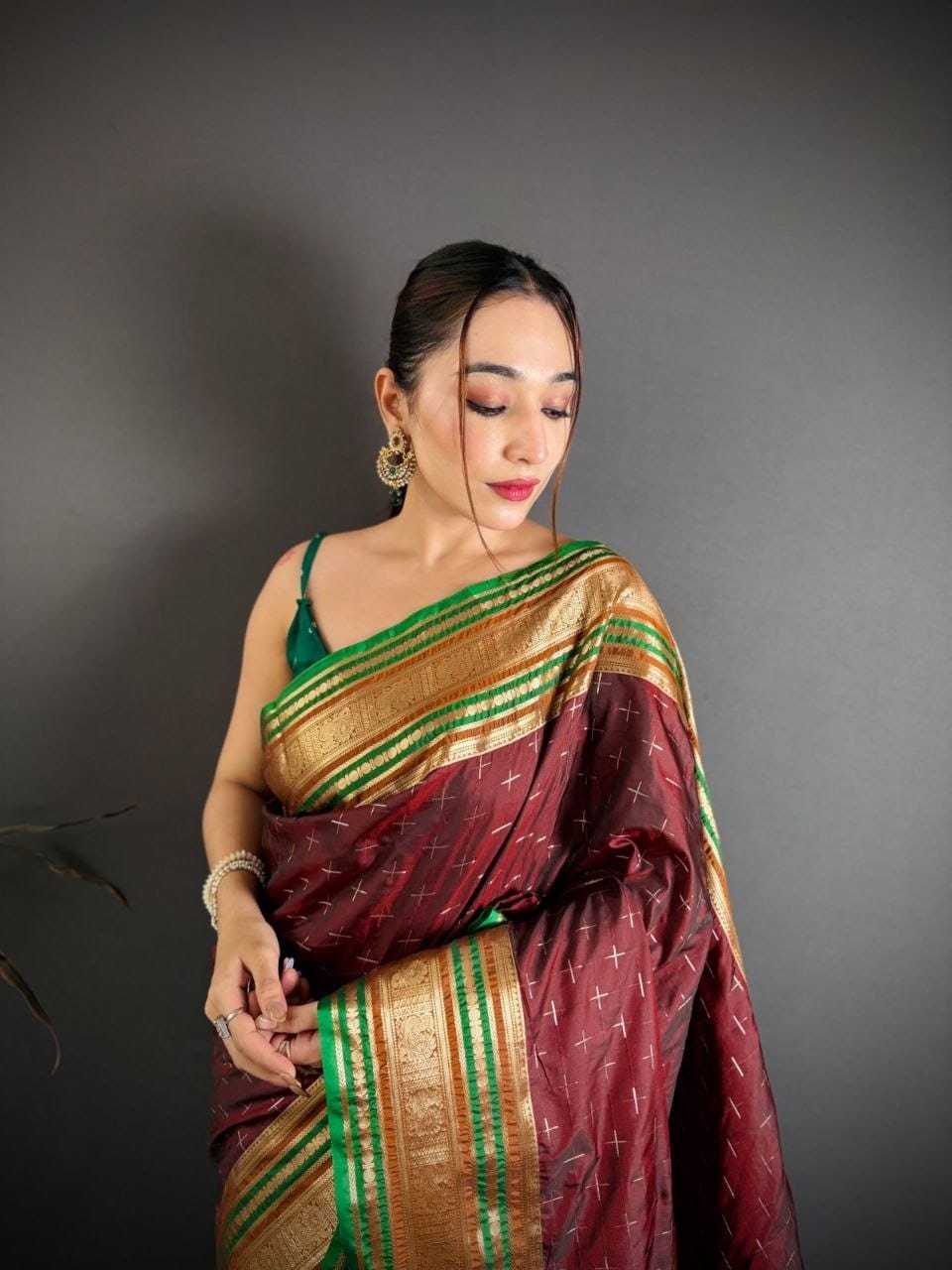 YNF Wholesale Silk Zari Border Sarees RIN211 SUHASINI-Vol-2 | Surat Manufacturer