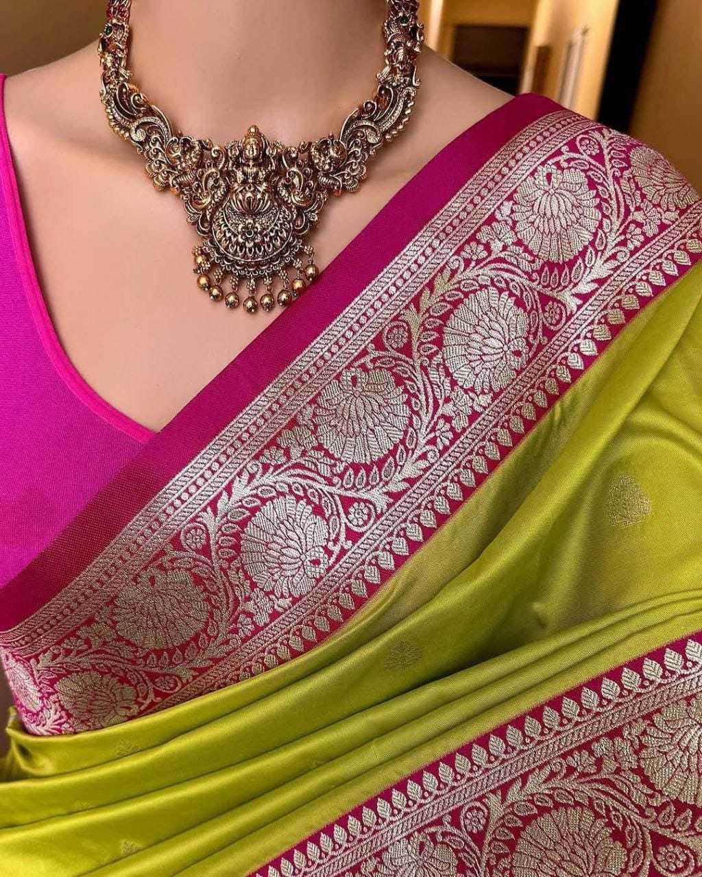 YNF Wholesale Banarasi Soft Silk Butta Sarees  | Surat Manufacturer