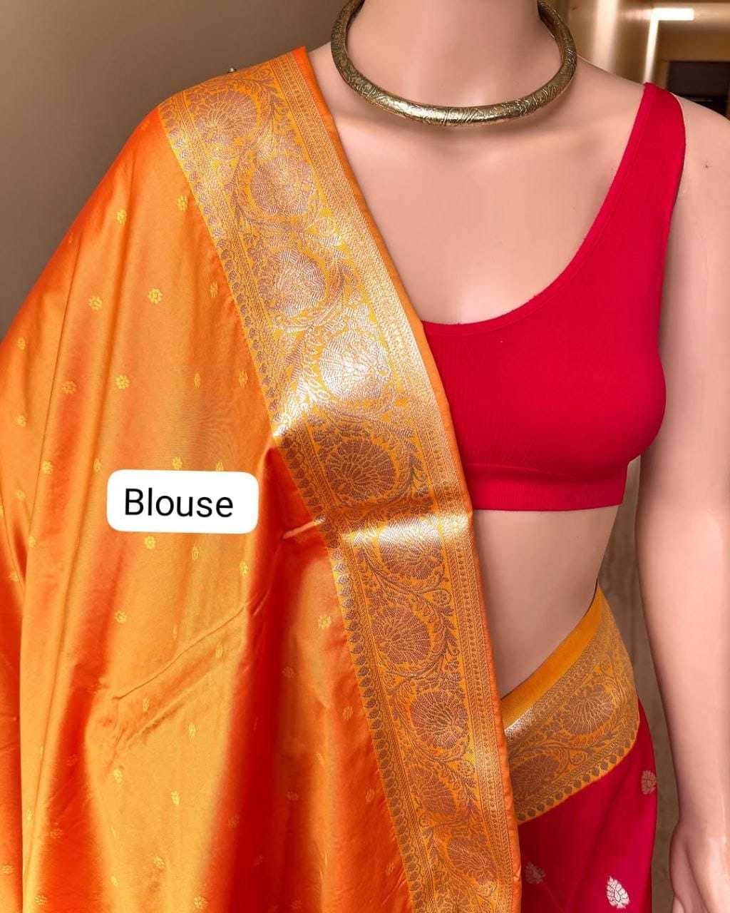 YNF Wholesale Banarasi Soft Silk Zari Border Sarees RIN211 Theja-Vol-1 | Surat Manufacturer