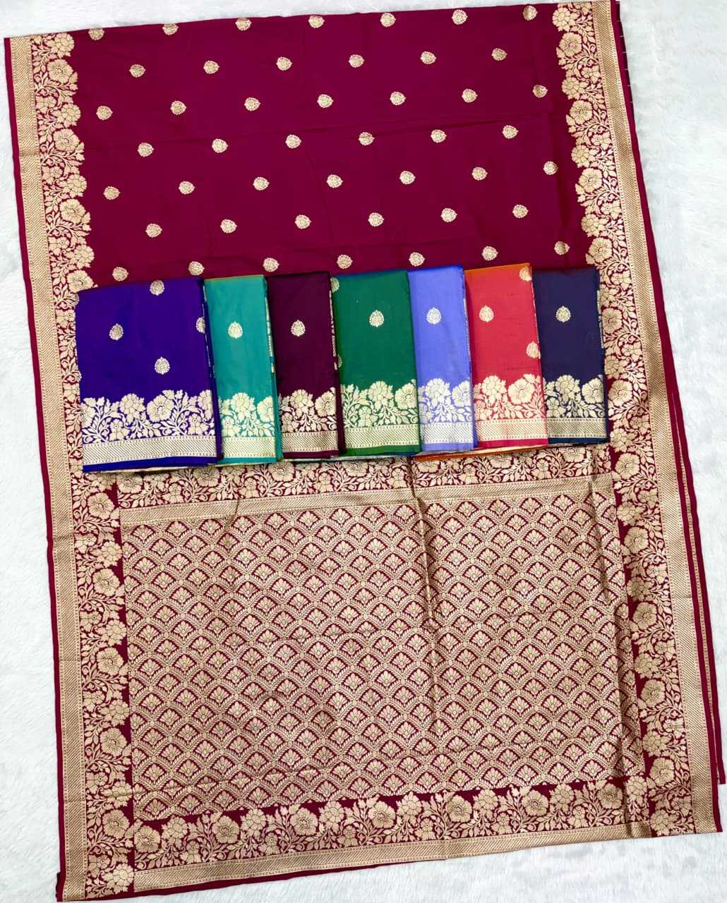 YNF Wholesale Banarasi Soft Silk Designer Sarees  | Surat Manufacturer