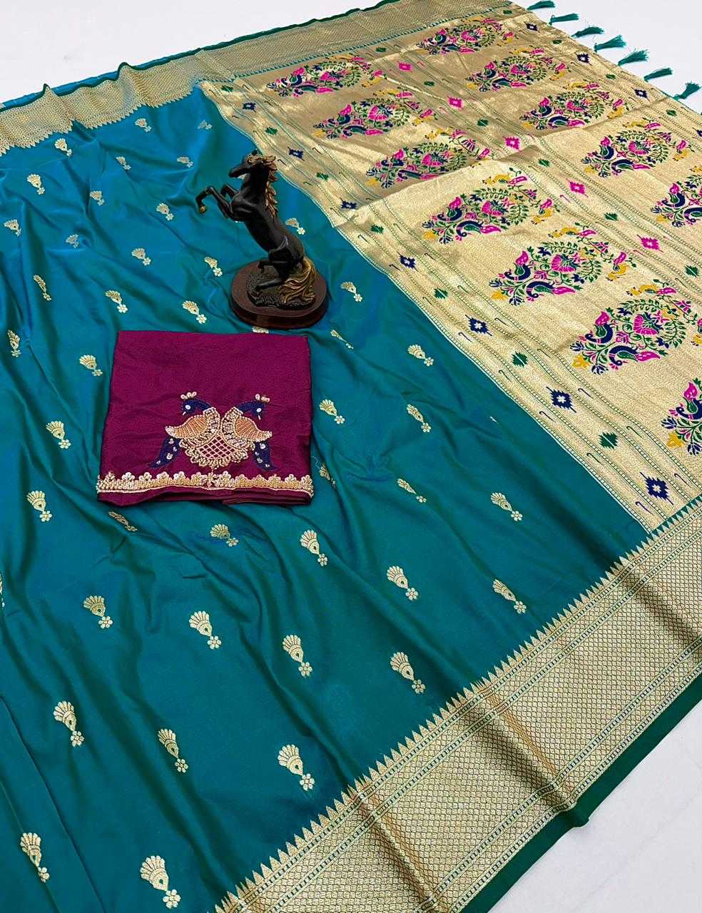YNF Wholesale Paithani Silk Designer Sarees  | Surat Manufacturer