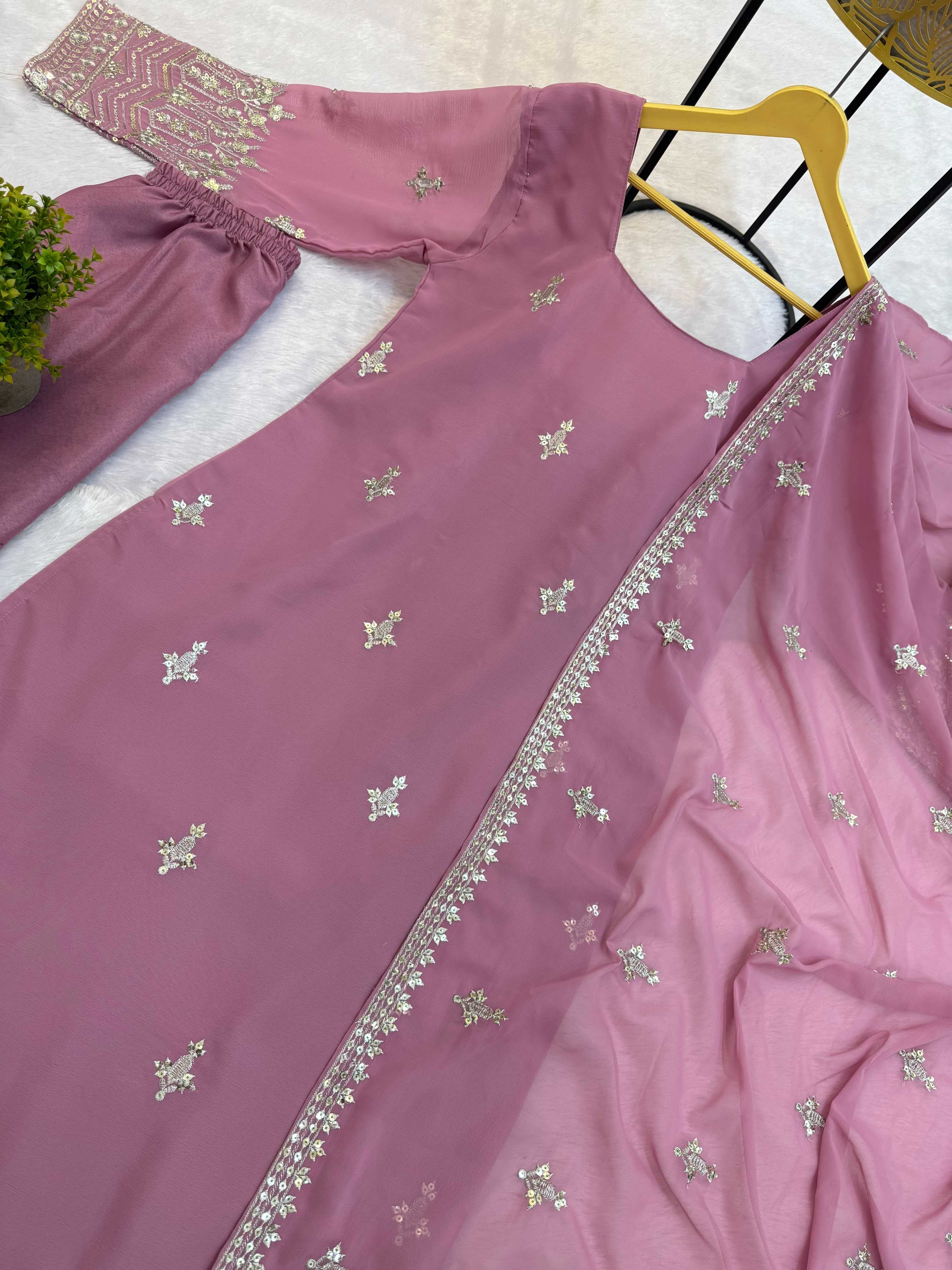YNF Wholesale Faux Georgette Designer Kurtis  | Surat Manufacturer