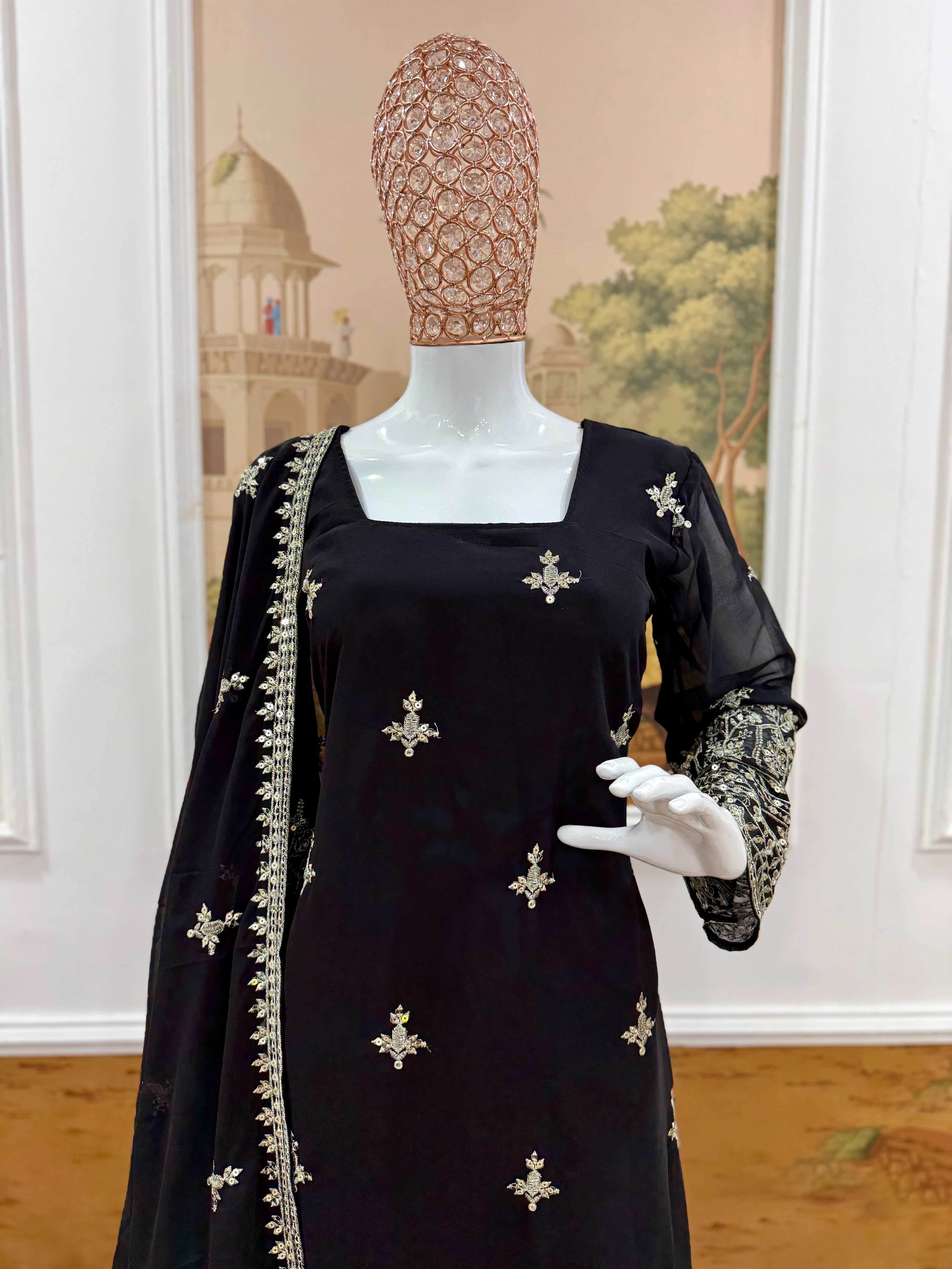 YNF Wholesale Faux Georgette Designer Kurtis  | Surat Manufacturer