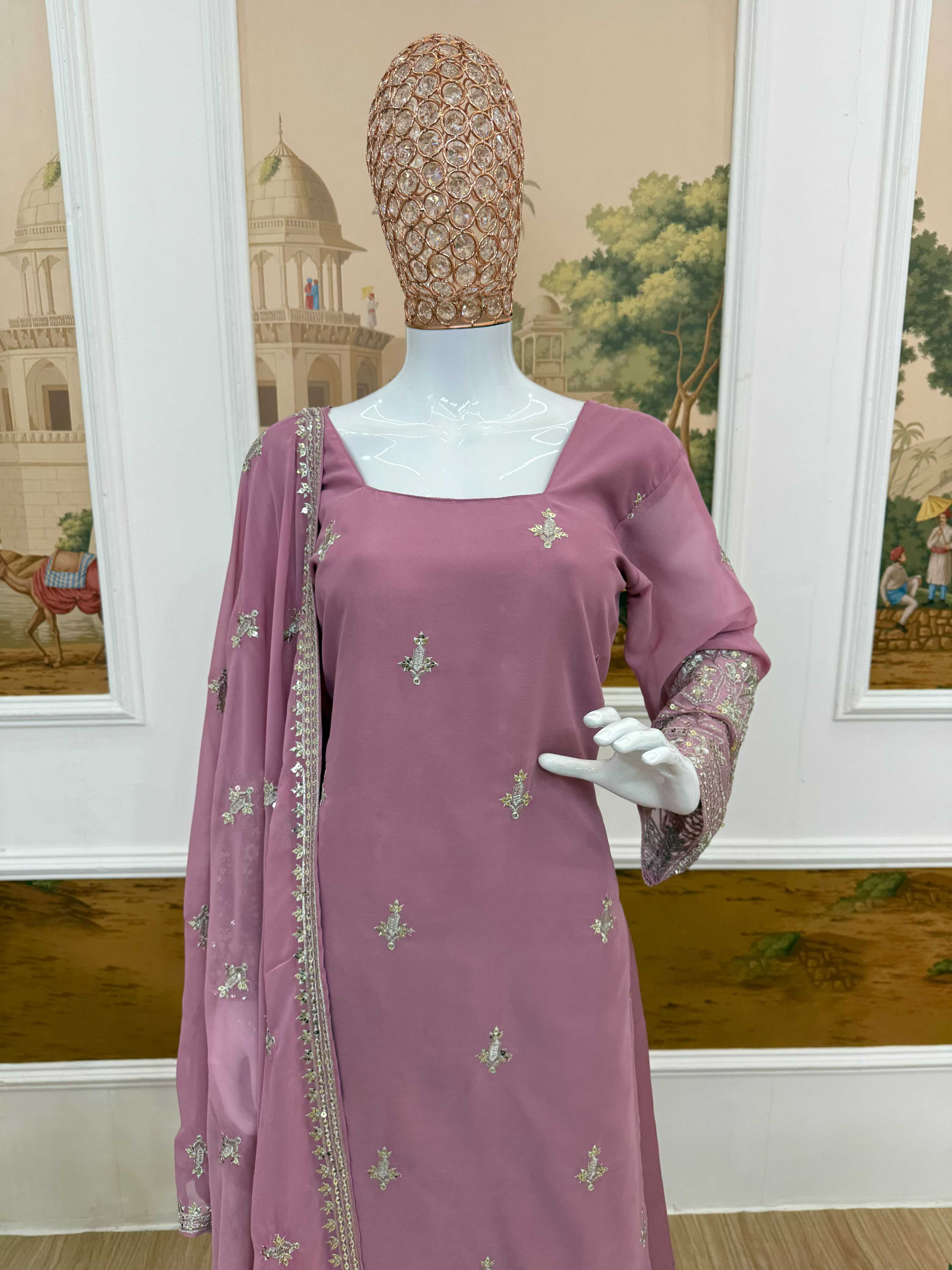YNF Wholesale Faux Georgette Designer Kurtis  | Surat Manufacturer
