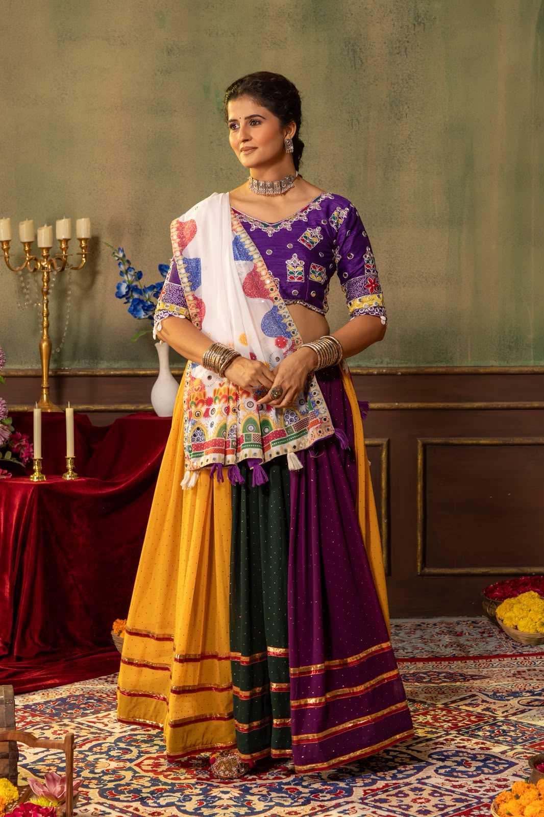 YNF Wholesale Faux Georgette Georgette Lehenga  | Surat Manufacturer