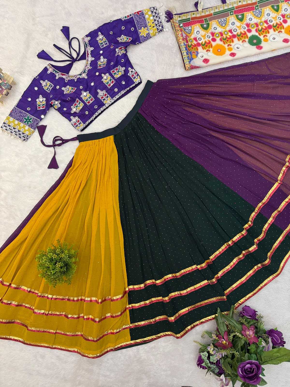 YNF Wholesale Faux Georgette Georgette Lehenga  | Surat Manufacturer