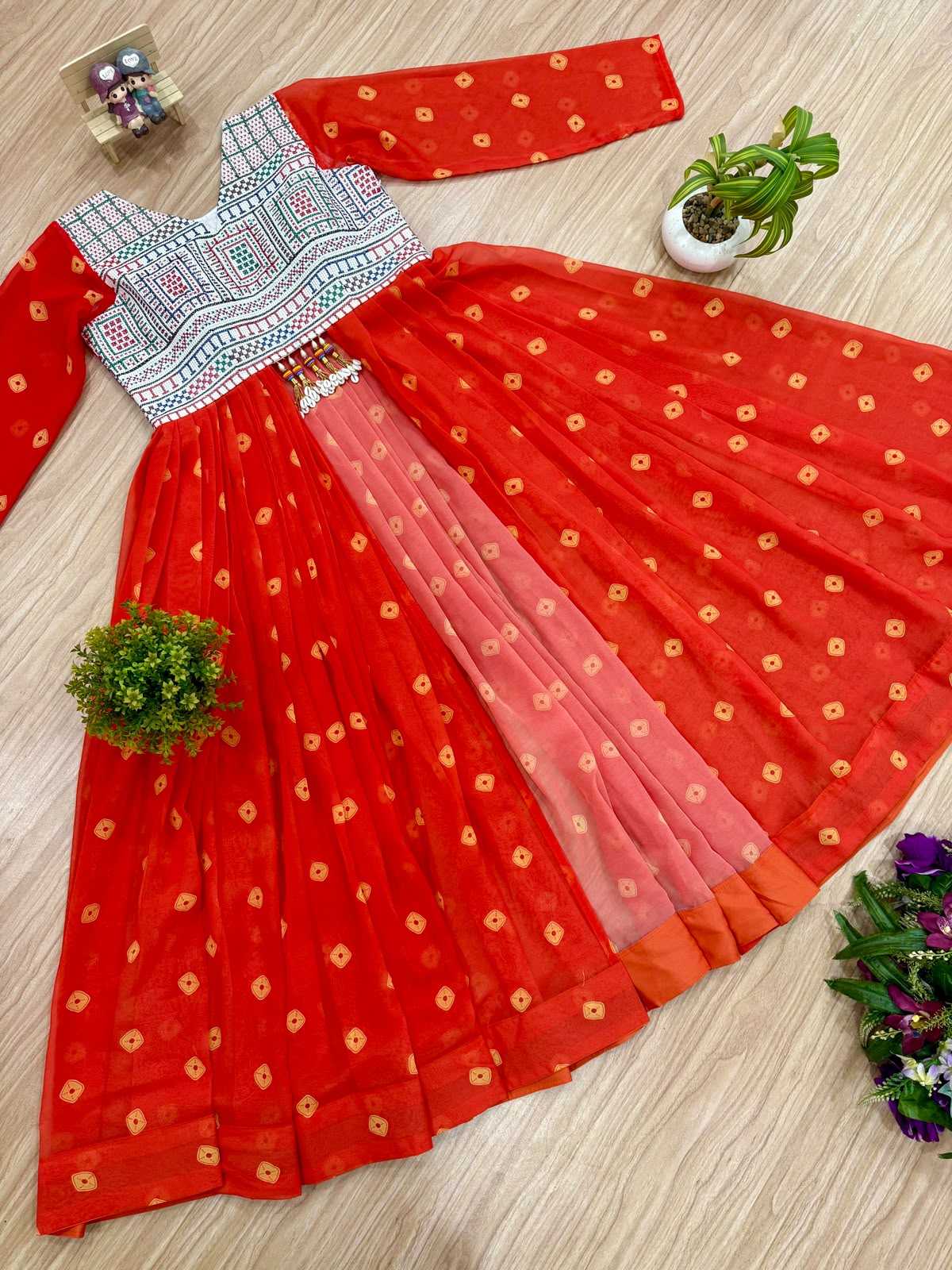 YNF Wholesale Faux Georgette Embroidery Suits  | Surat Manufacturer