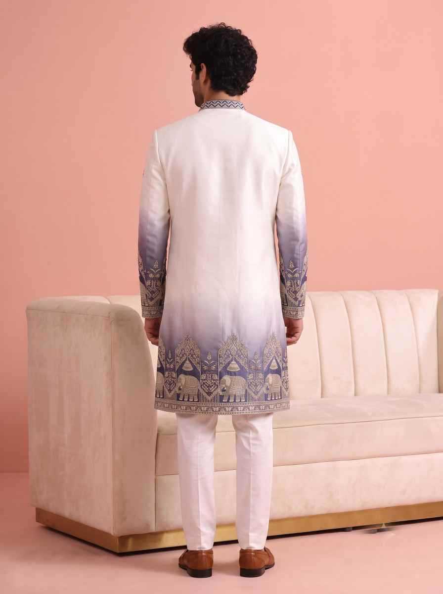 YNF Wholesale Satin Indo Western  | Surat Manufacturer