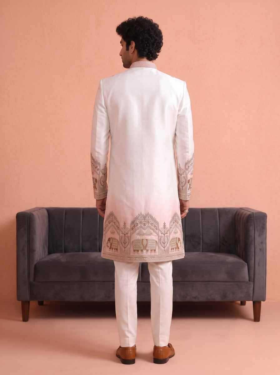 YNF Wholesale Satin Indo Western  | Surat Manufacturer