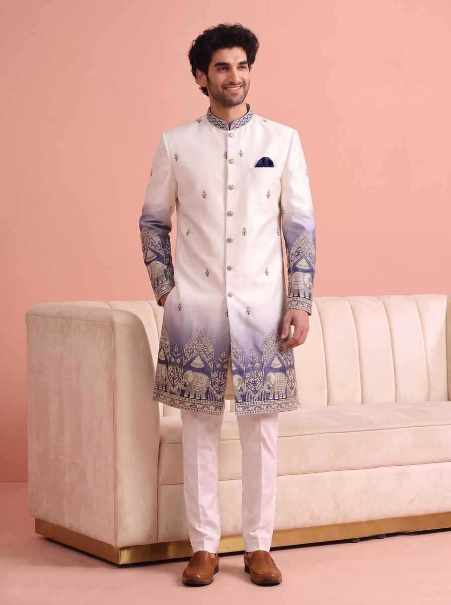YNF Wholesale Satin Indo Western  | Surat Manufacturer