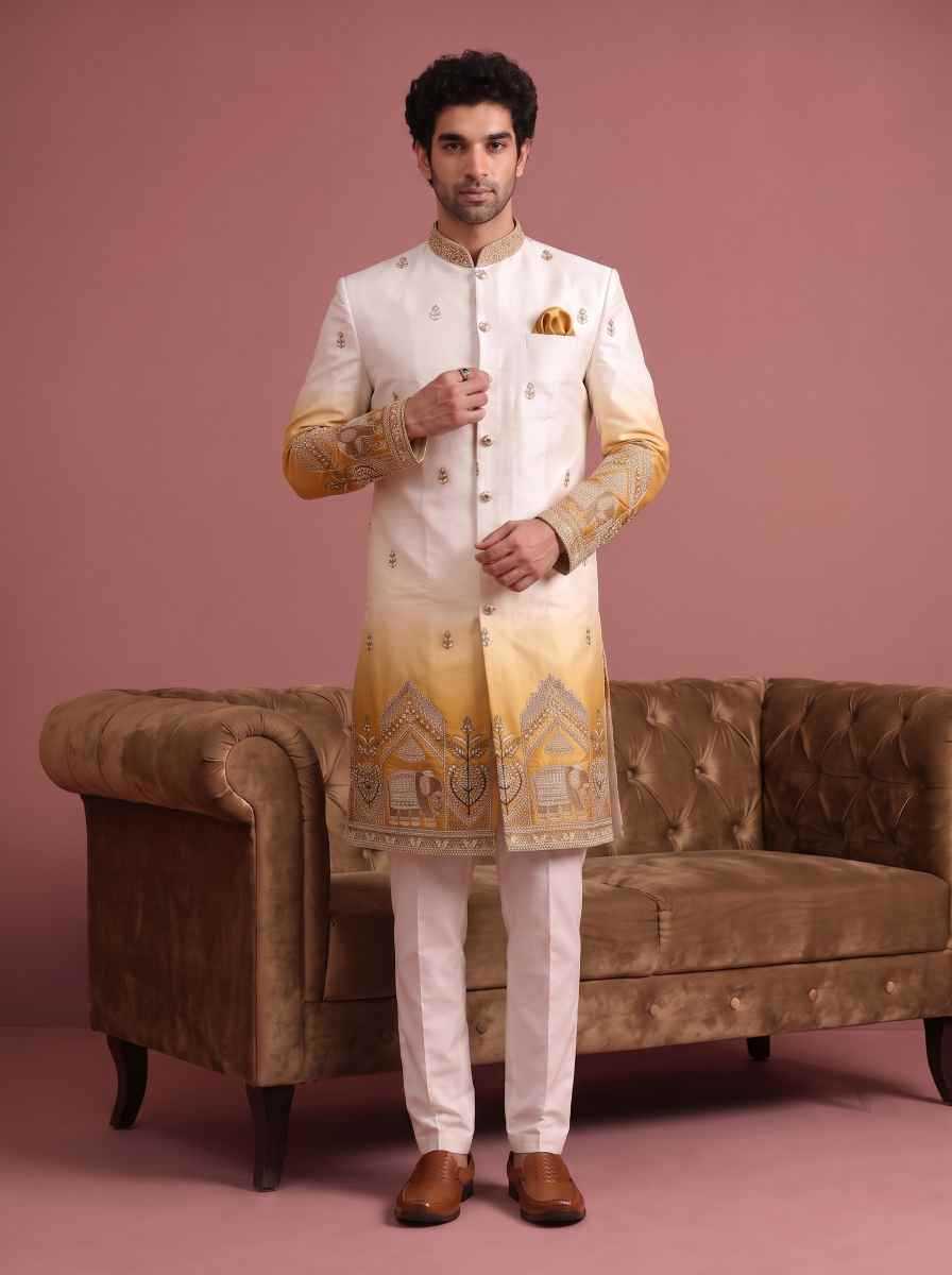 YNF Wholesale Satin Indo Western  | Surat Manufacturer