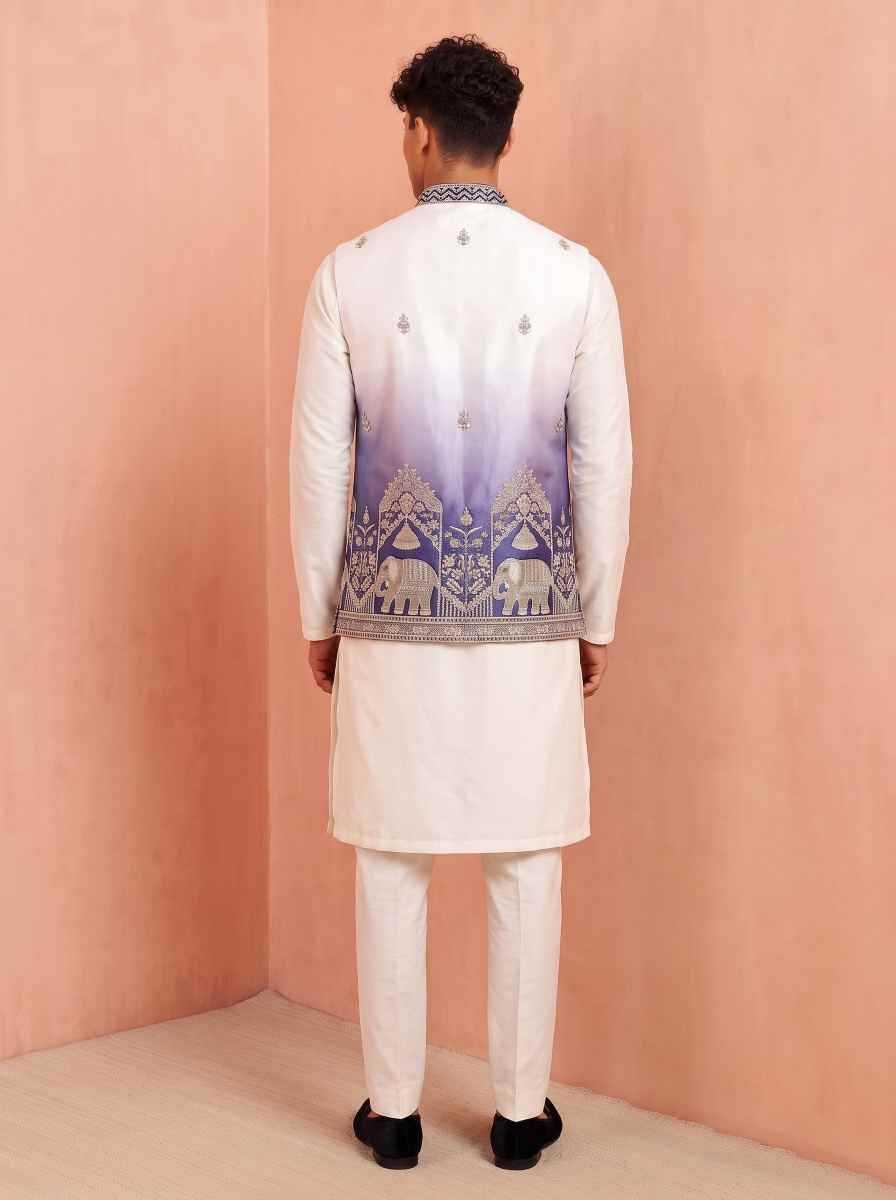 YNF Wholesale Banarasi Soft Silk Mens Kurta Pyjama  | Surat Manufacturer