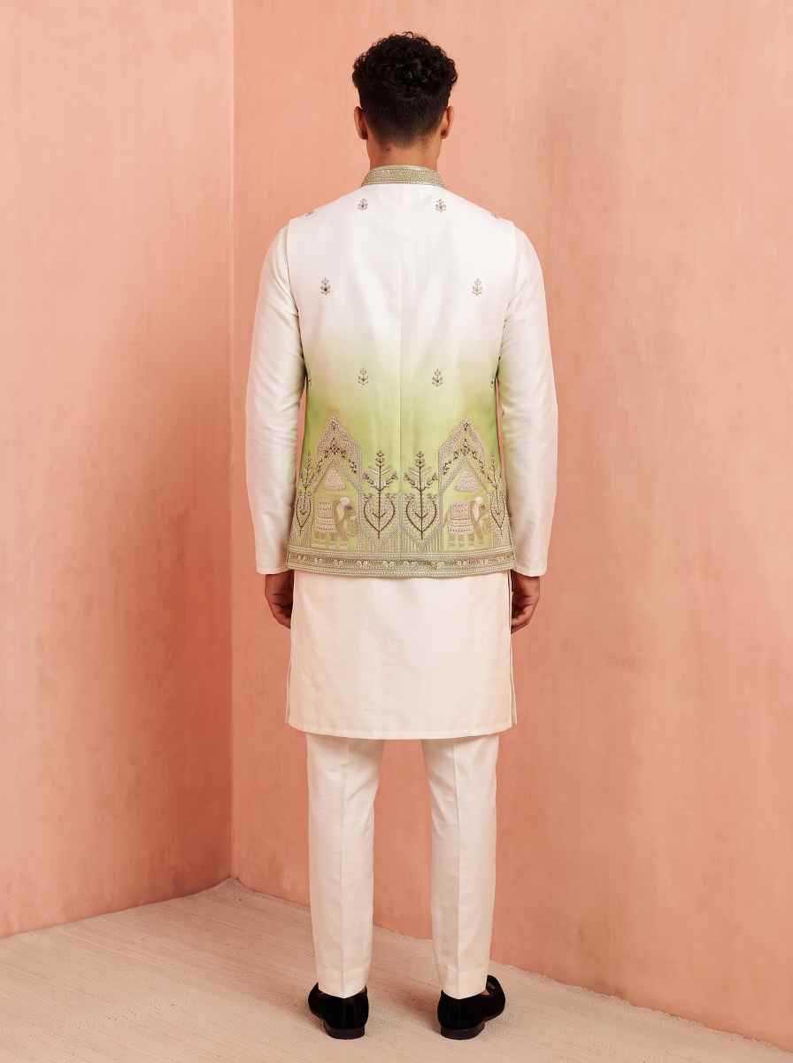 YNF Wholesale Banarasi Soft Silk Mens Kurta Pyjama  | Surat Manufacturer