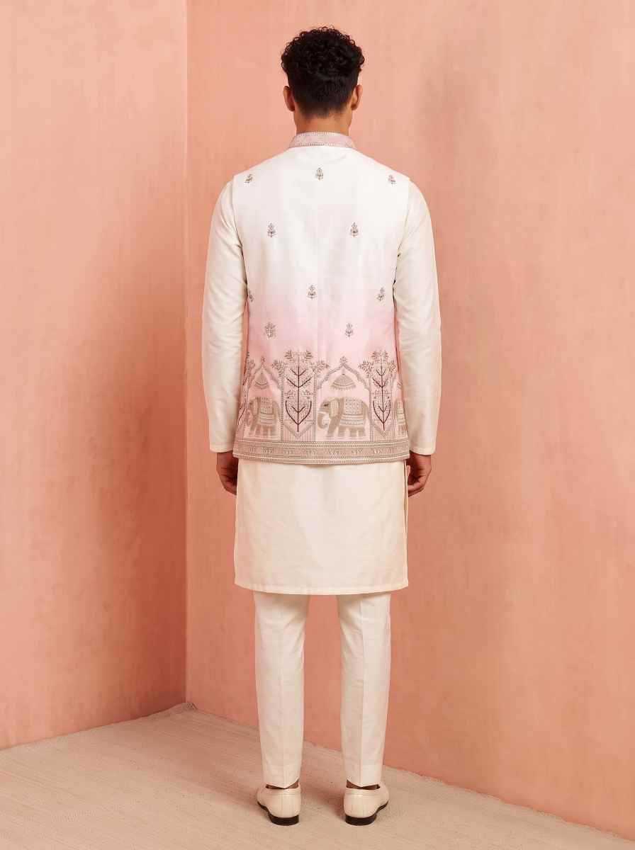 YNF Wholesale Banarasi Soft Silk Mens Kurta Pyjama  | Surat Manufacturer
