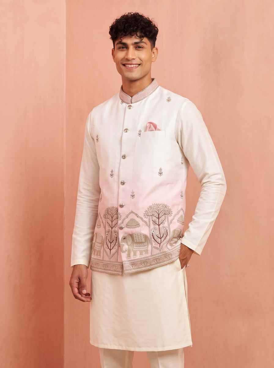 YNF Wholesale Banarasi Soft Silk Mens Kurta Pyjama  | Surat Manufacturer