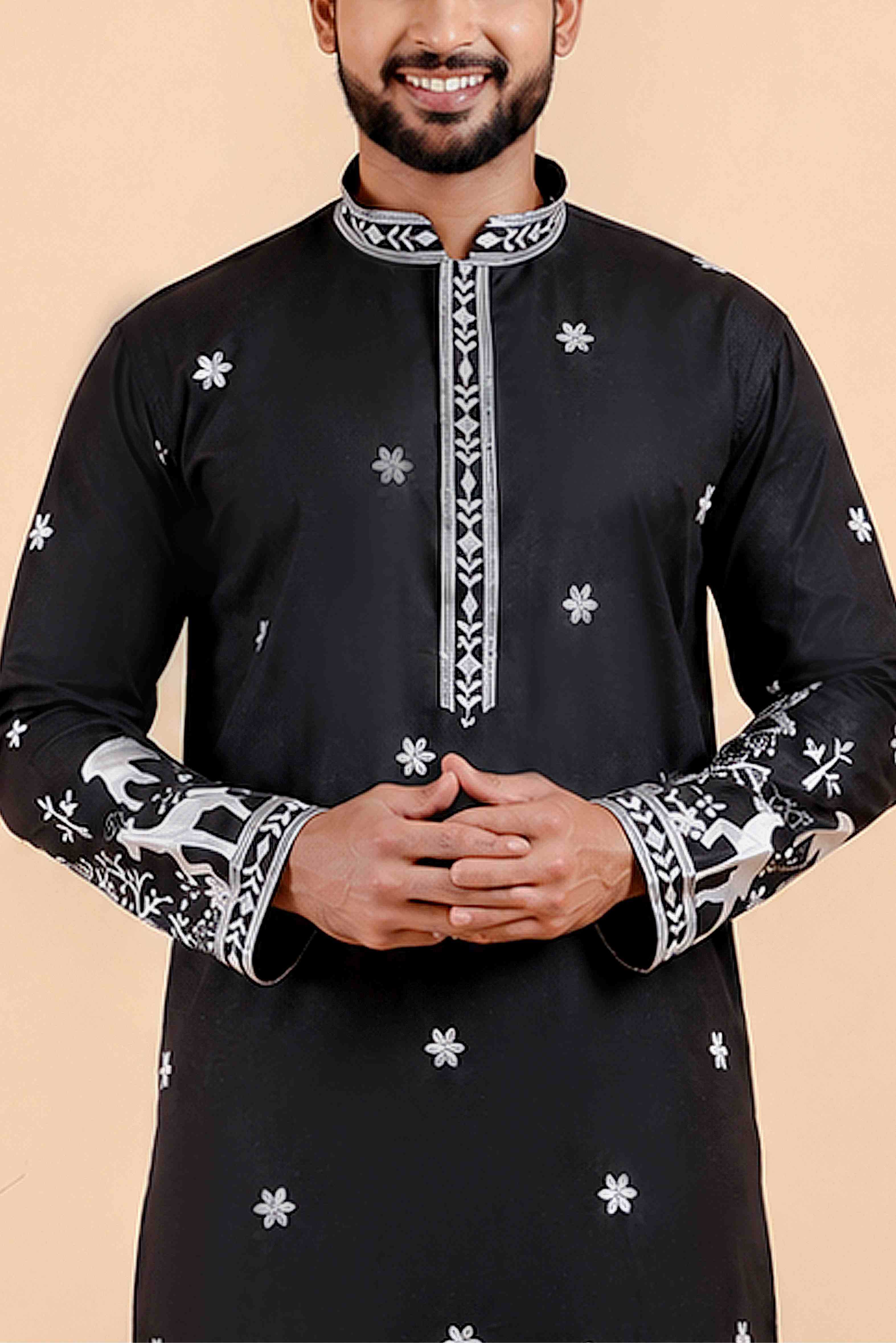 YNF Wholesale Silk Mens Kurtas  | Surat Manufacturer