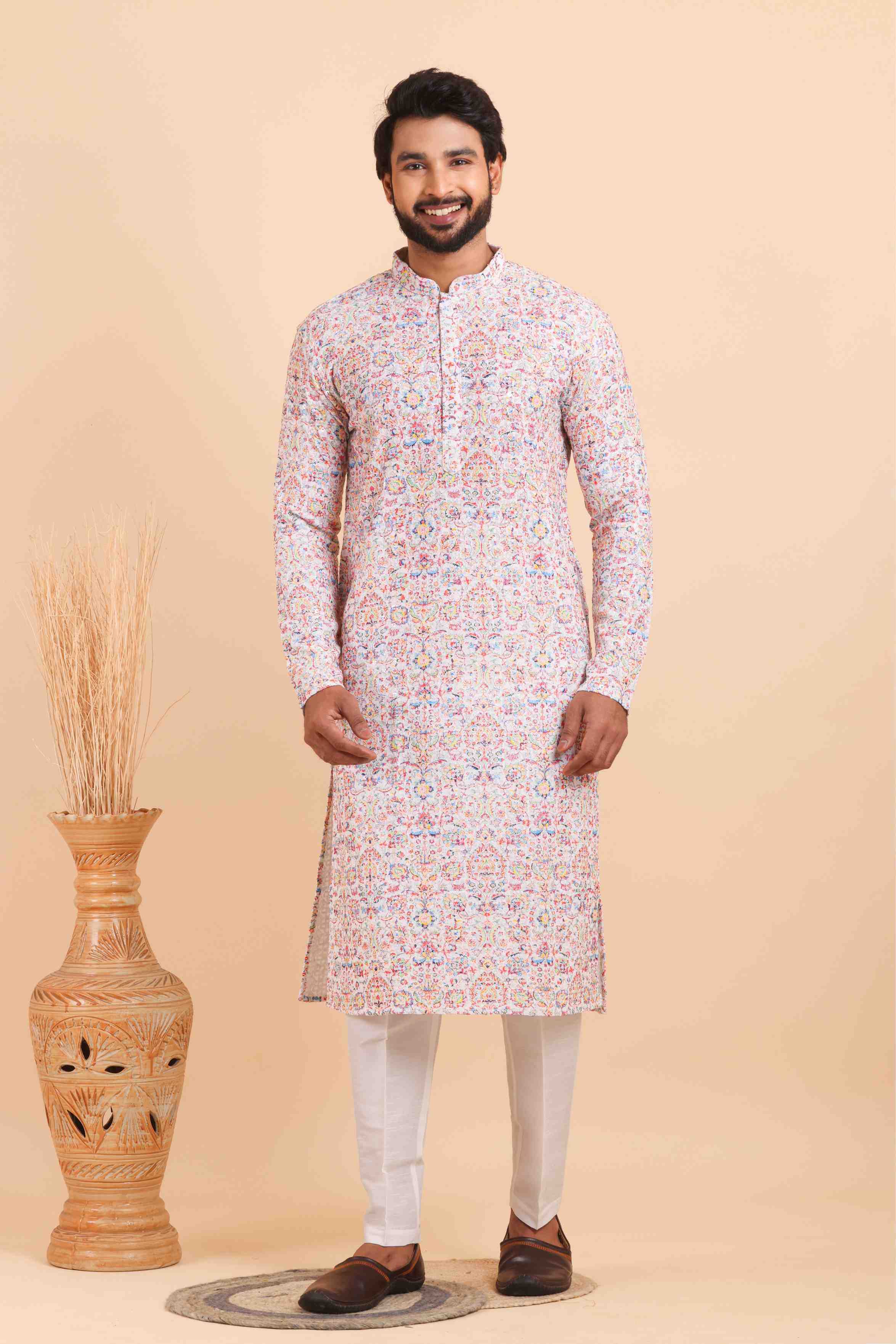 YNF Wholesale Viscose Mens Kurtas  | Surat Manufacturer