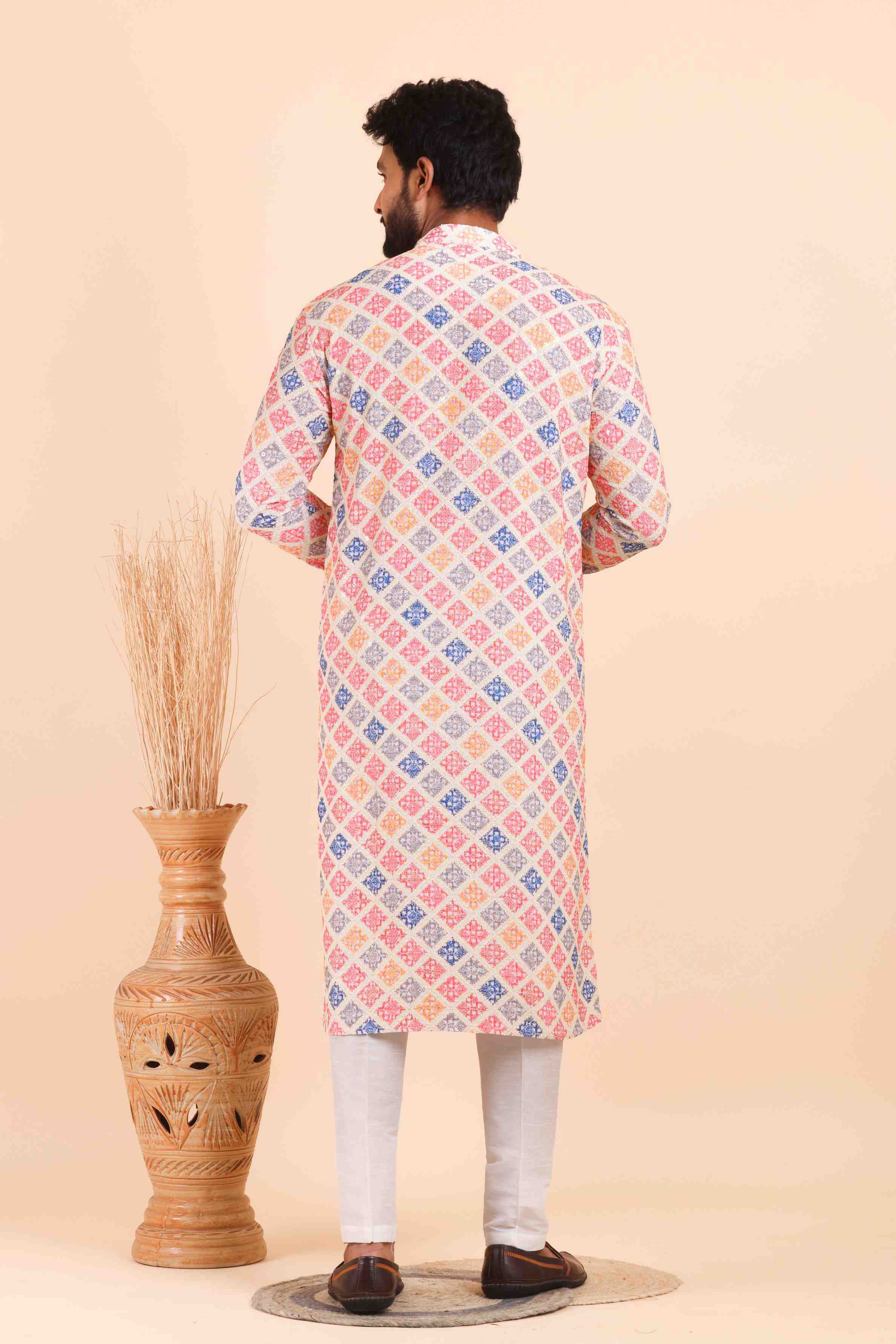 YNF Wholesale Viscose Mens Kurtas  | Surat Manufacturer