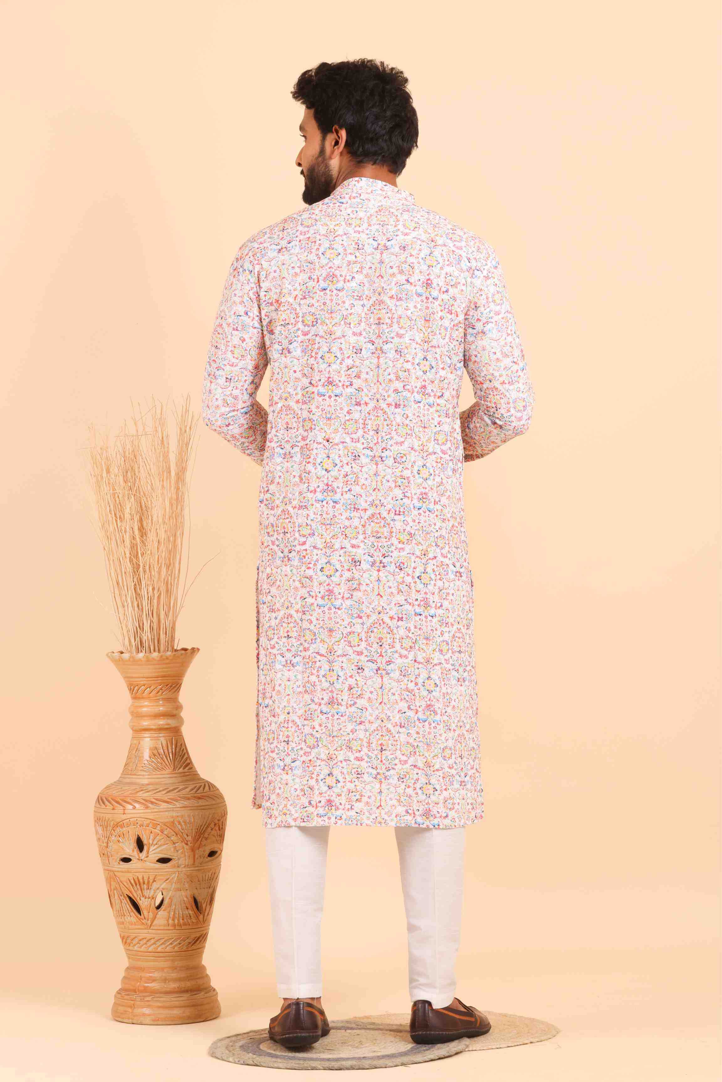 YNF Wholesale Viscose Mens Kurtas  | Surat Manufacturer