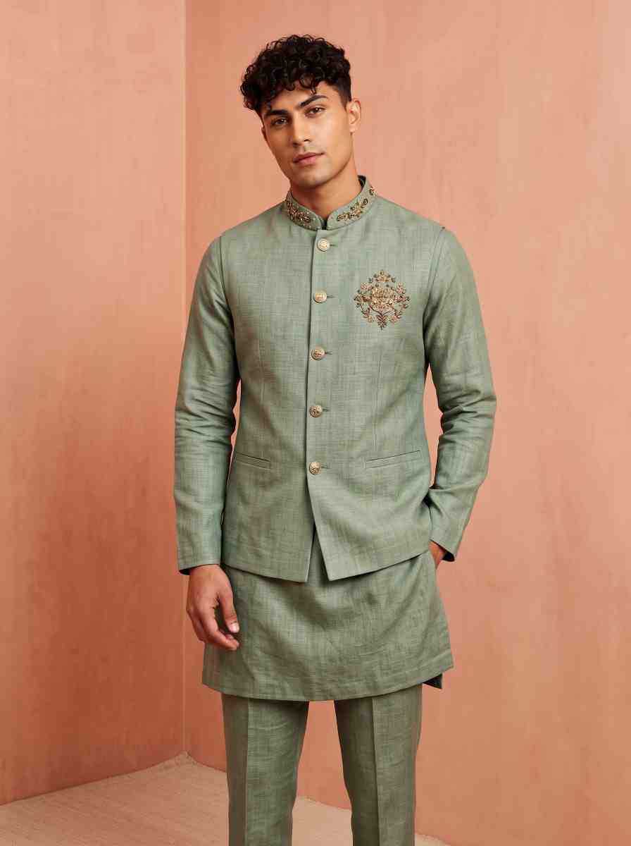 YNF Wholesale Linen Mens Kurtas  | Surat Manufacturer