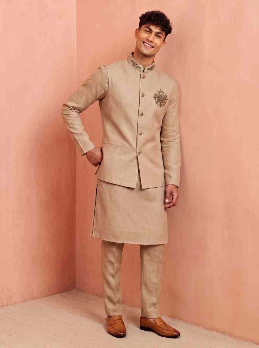 YNF Wholesale Linen Mens Kurtas  | Surat Manufacturer