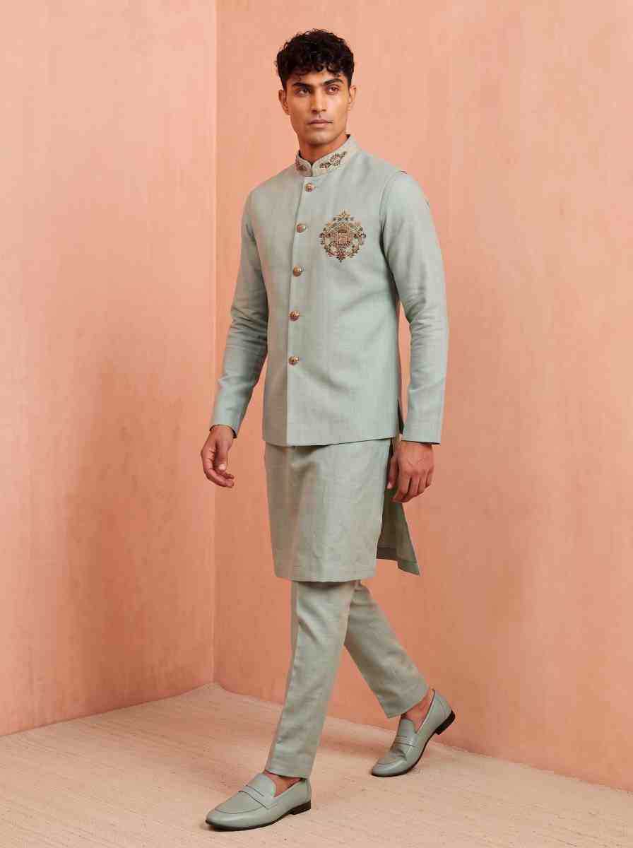 YNF Wholesale Linen Mens Kurtas  | Surat Manufacturer