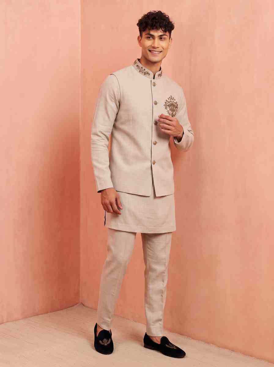 YNF Wholesale Linen Mens Kurtas  | Surat Manufacturer