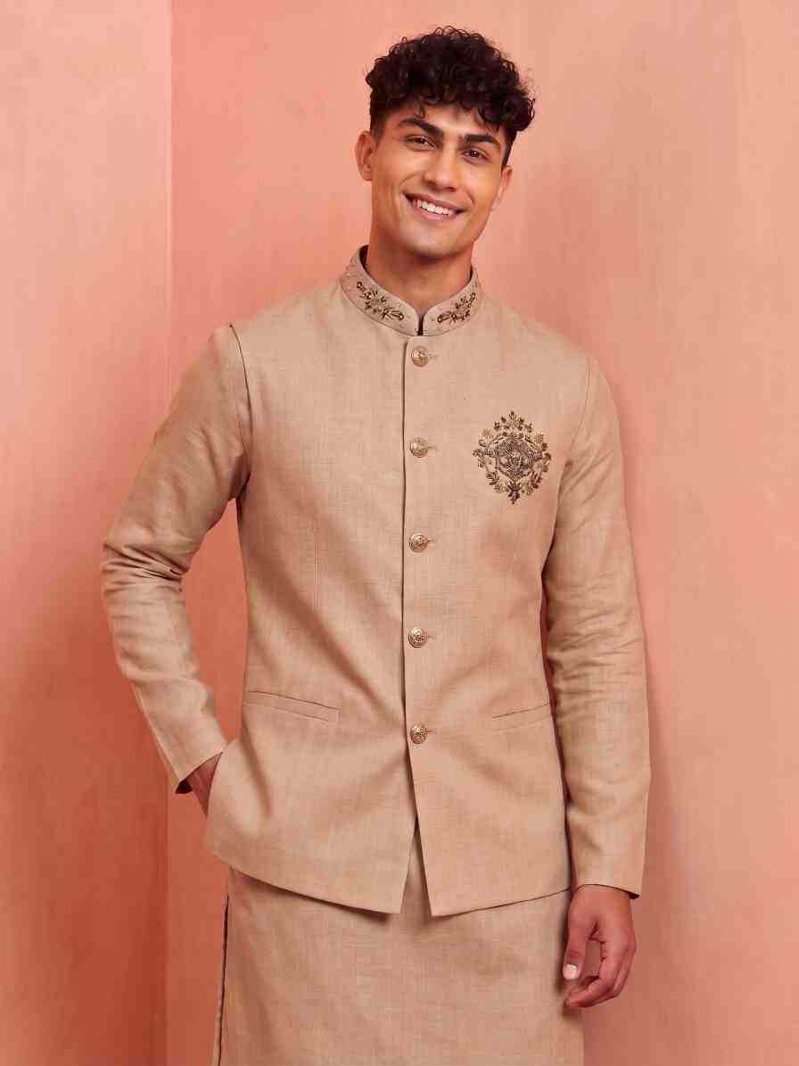 YNF Wholesale Linen Mens Kurtas  | Surat Manufacturer