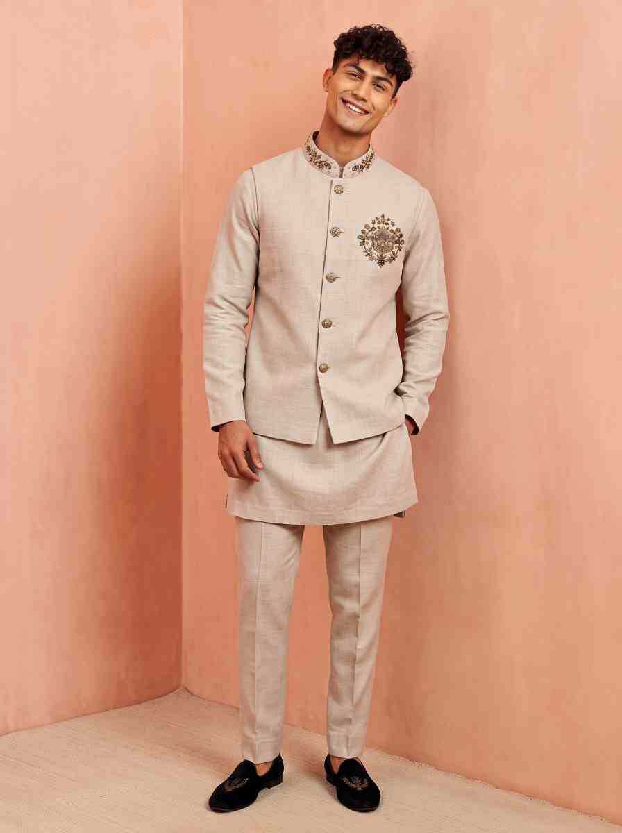 YNF Wholesale Linen Mens Kurtas  | Surat Manufacturer