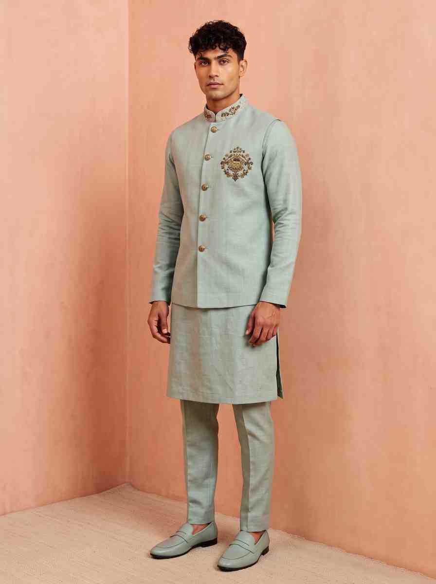YNF Wholesale Linen Mens Kurtas  | Surat Manufacturer