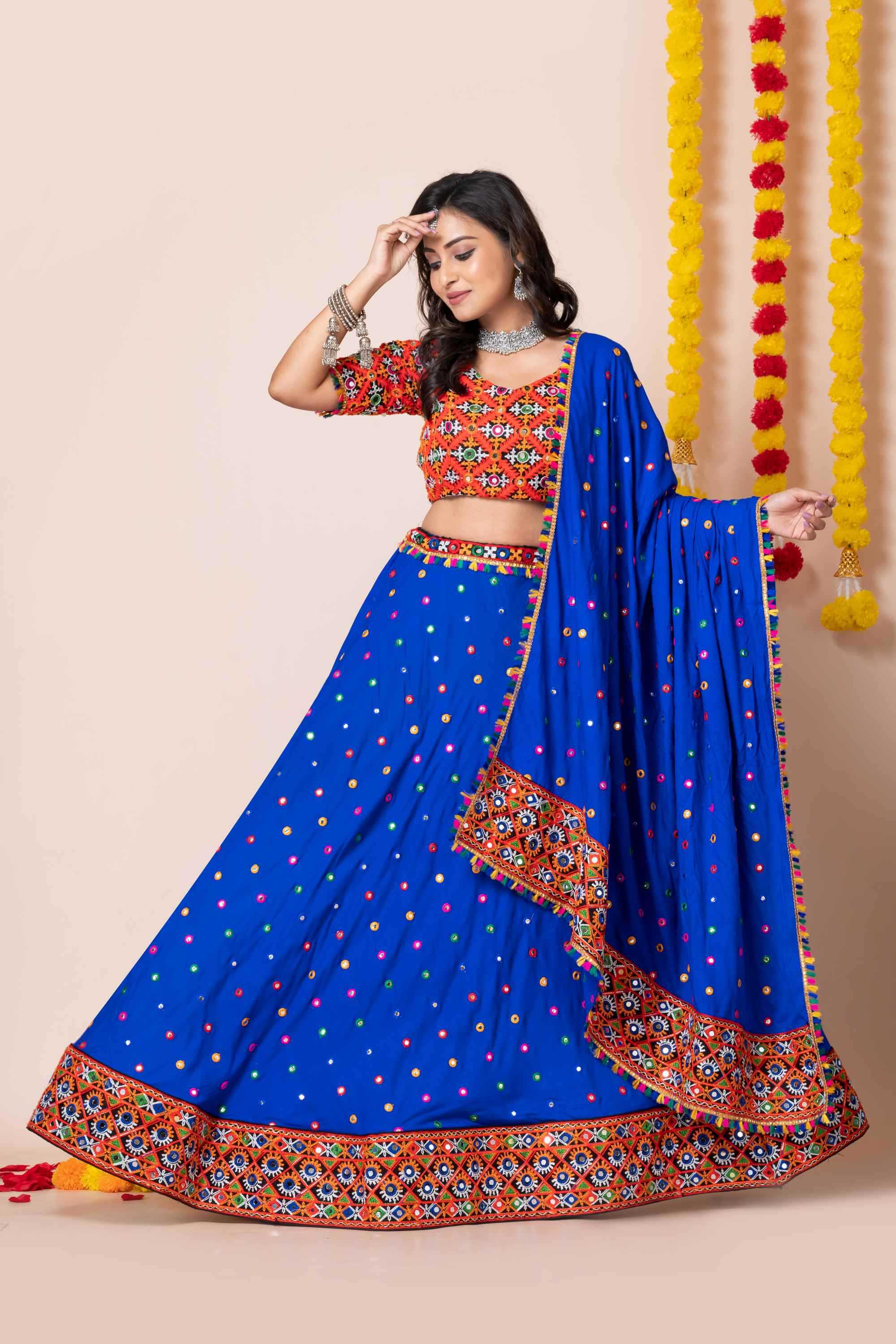 YNF Wholesale Heavy Rayon Embroidered Lehenga  | Surat Manufacturer