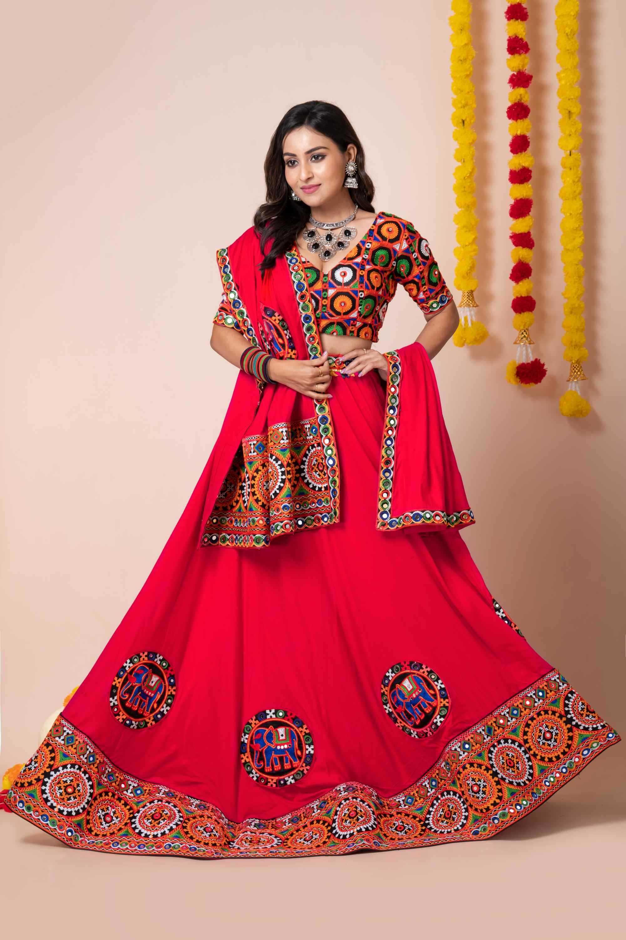YNF Wholesale Heavy Rayon Embroidered Lehenga  | Surat Manufacturer
