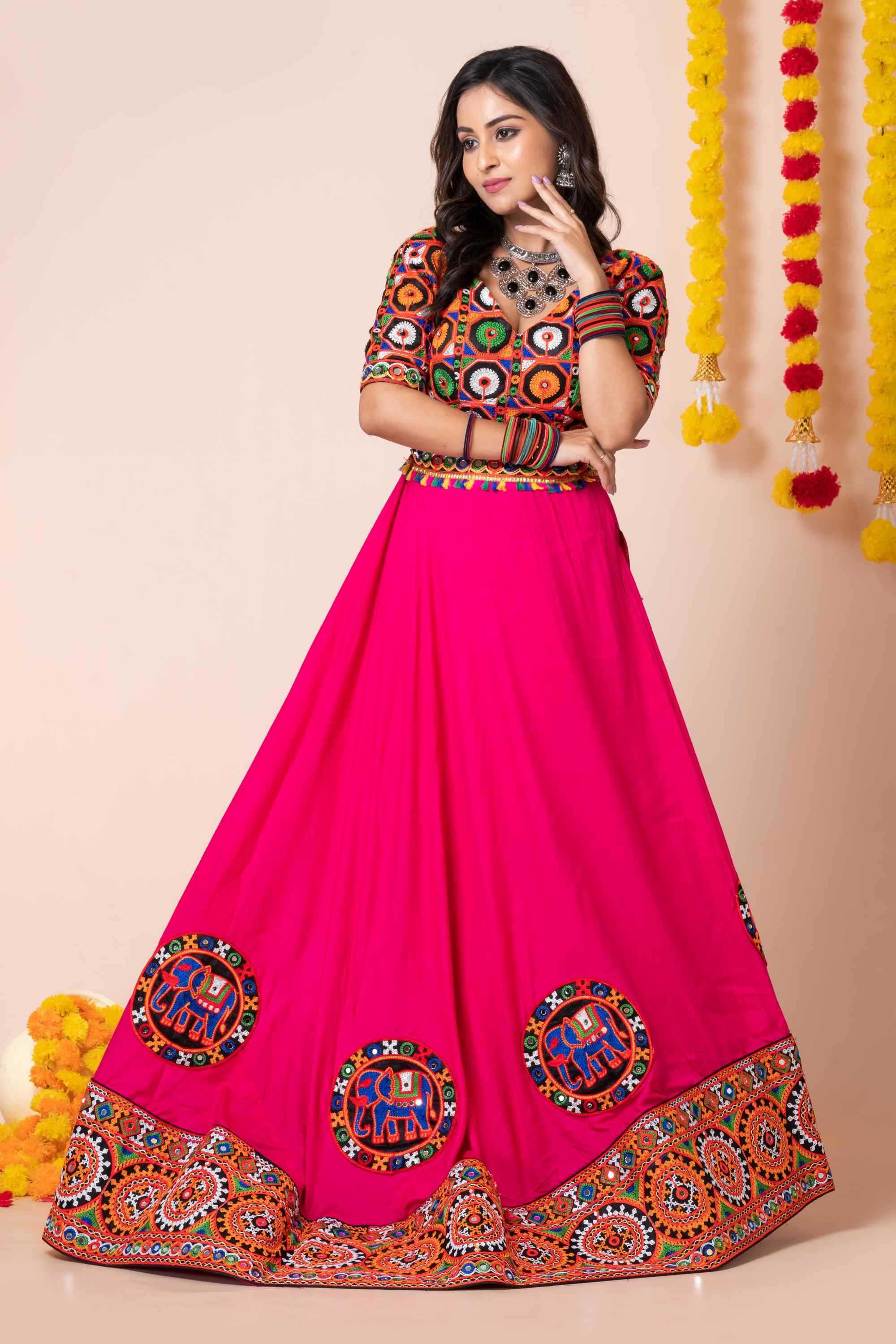 YNF Wholesale Heavy Rayon Embroidered Lehenga  | Surat Manufacturer
