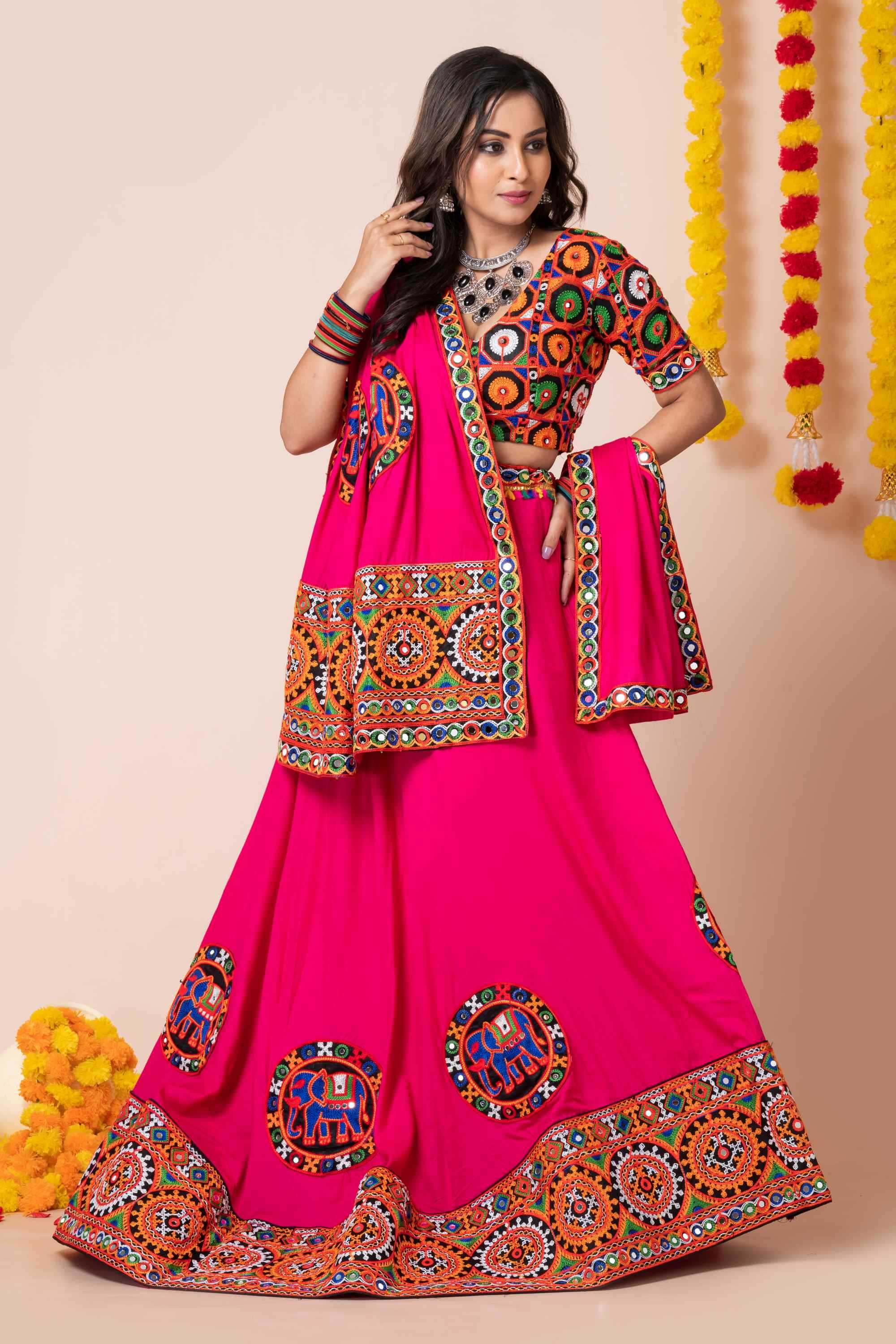 YNF Wholesale Heavy Rayon Embroidered Lehenga  | Surat Manufacturer