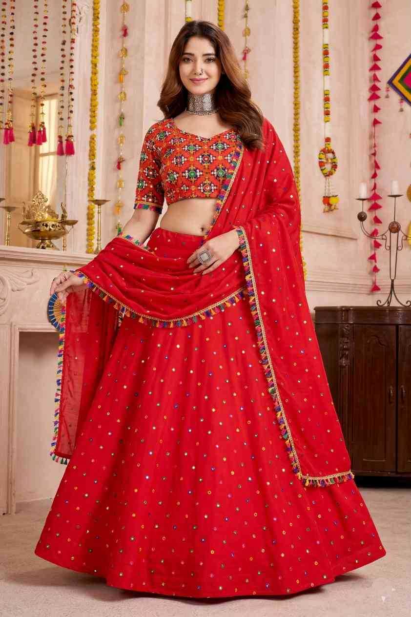 YNF Wholesale Heavy Rayon Embroidered Lehenga RIN223 Rangbaaz Vol-54 | Surat Manufacturer