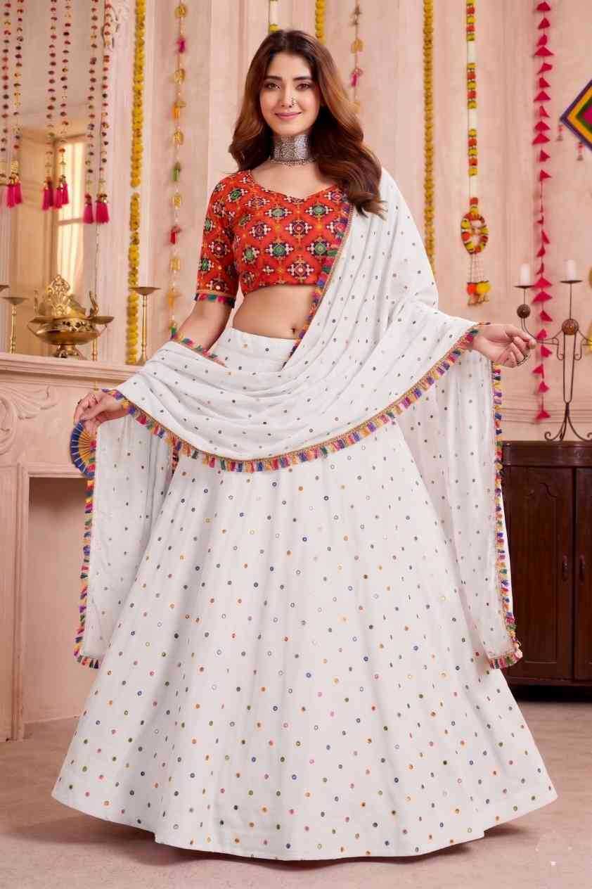 YNF Wholesale Heavy Rayon Embroidered Lehenga RIN223 Rangbaaz Vol-54 | Surat Manufacturer