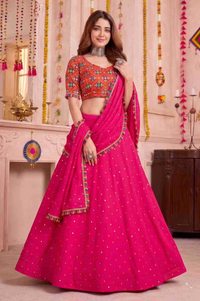 YNF Wholesale Heavy Rayon Embroidered Lehenga RIN223 Rangbaaz Vol-54 | Surat Manufacturer