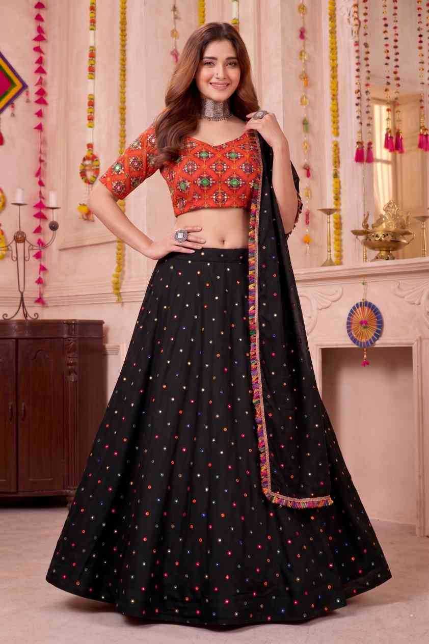 YNF Wholesale Heavy Rayon Embroidered Lehenga RIN223 Rangbaaz Vol-54 | Surat Manufacturer