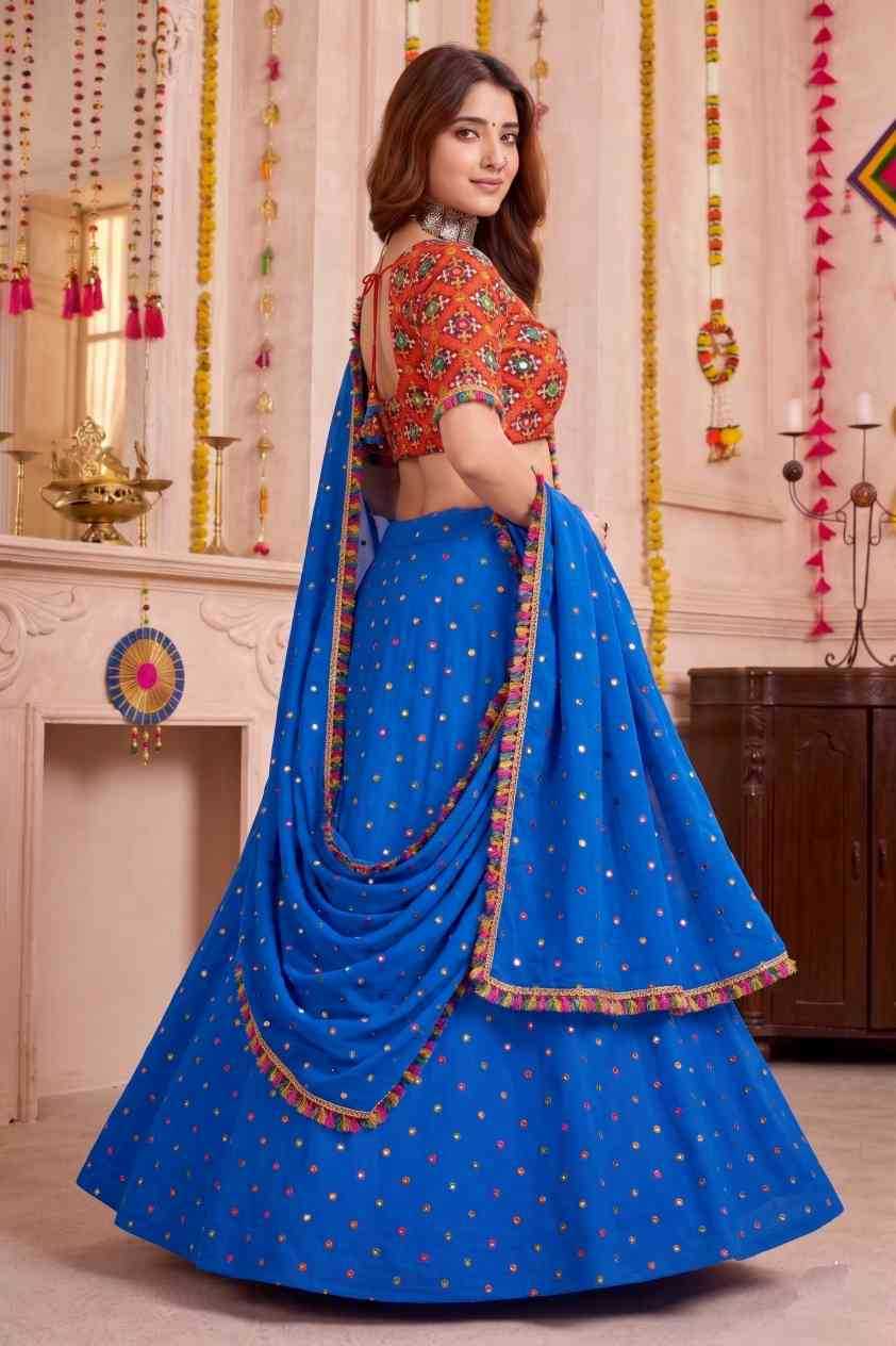 YNF Wholesale Heavy Rayon Embroidered Lehenga RIN223 Rangbaaz Vol-54 | Surat Manufacturer