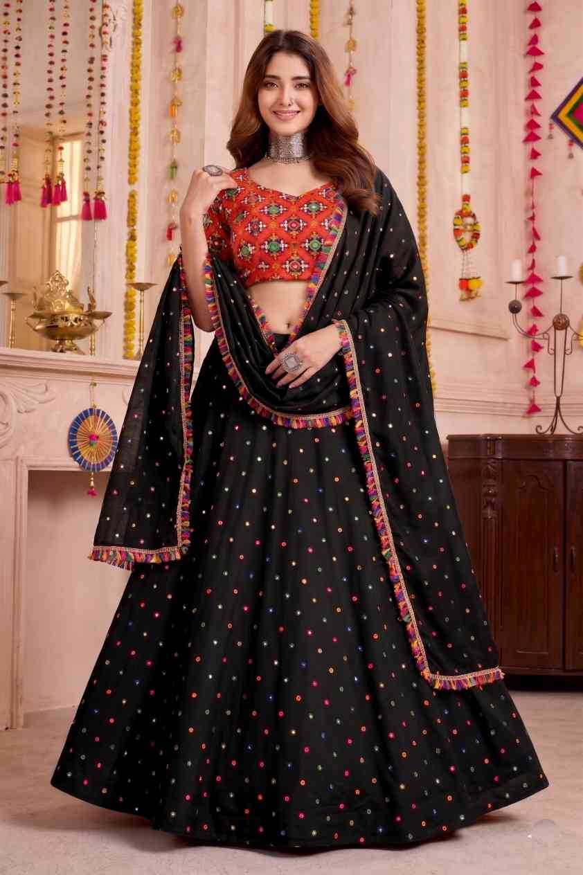 YNF Wholesale Heavy Rayon Embroidered Lehenga RIN223 Rangbaaz Vol-54 | Surat Manufacturer