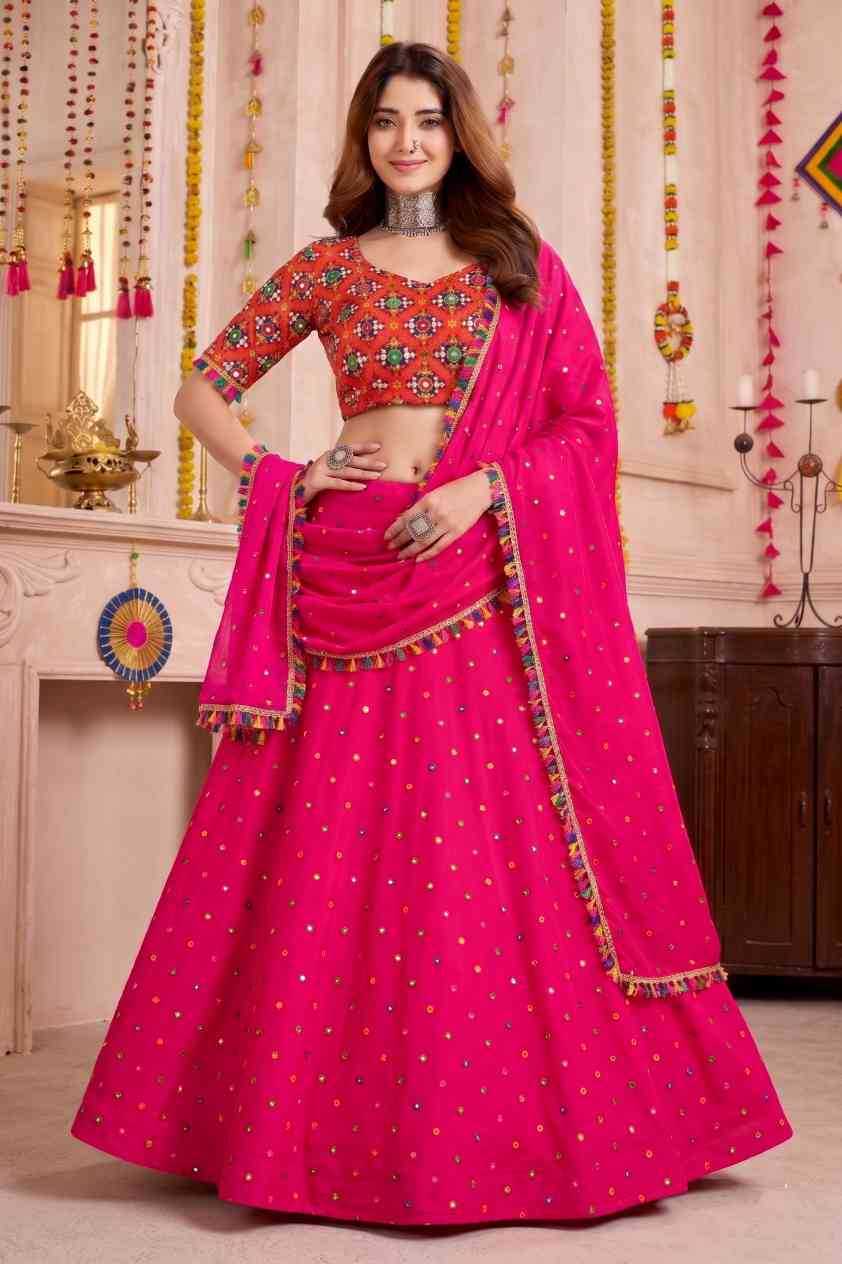 YNF Wholesale Heavy Rayon Embroidered Lehenga RIN223 Rangbaaz Vol-54 | Surat Manufacturer