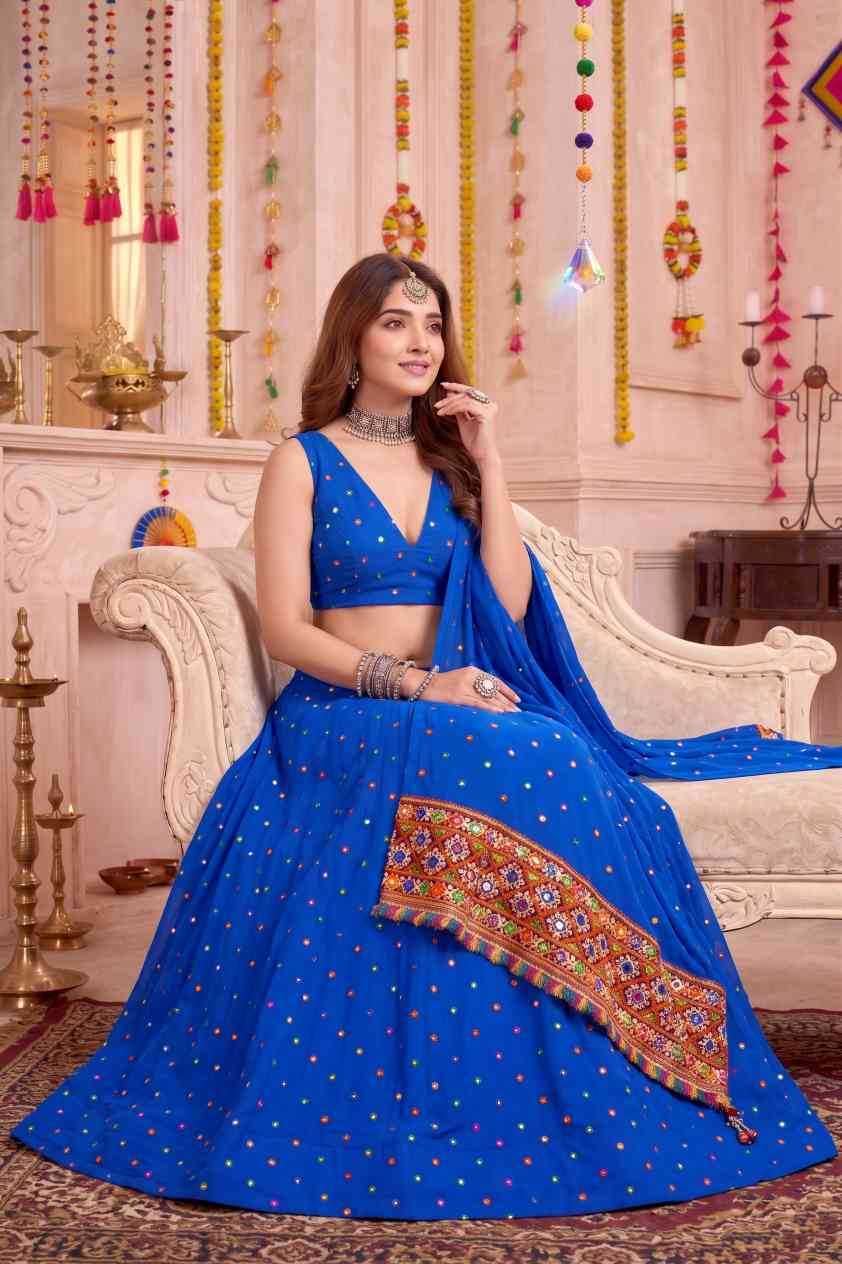 YNF Wholesale Heavy Rayon Embroidered Lehenga  | Surat Manufacturer