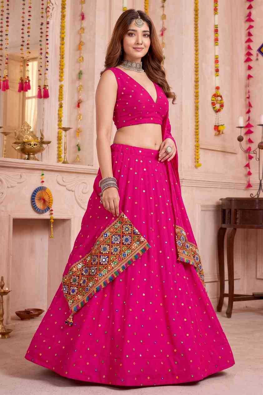YNF Wholesale Heavy Rayon Embroidered Lehenga  | Surat Manufacturer