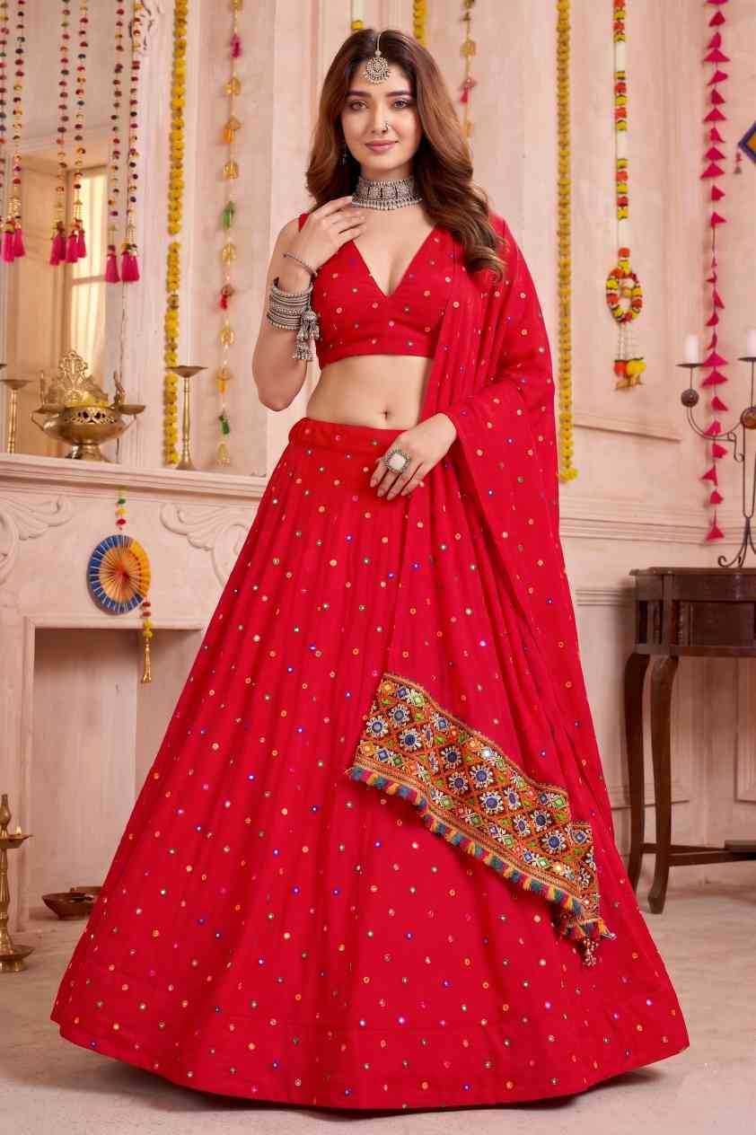YNF Wholesale Heavy Rayon Embroidered Lehenga  | Surat Manufacturer