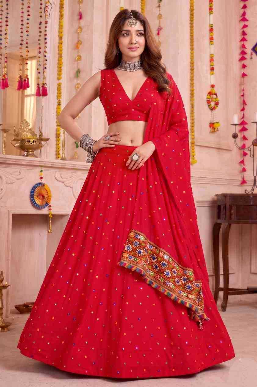 YNF Wholesale Heavy Rayon Embroidered Lehenga  | Surat Manufacturer