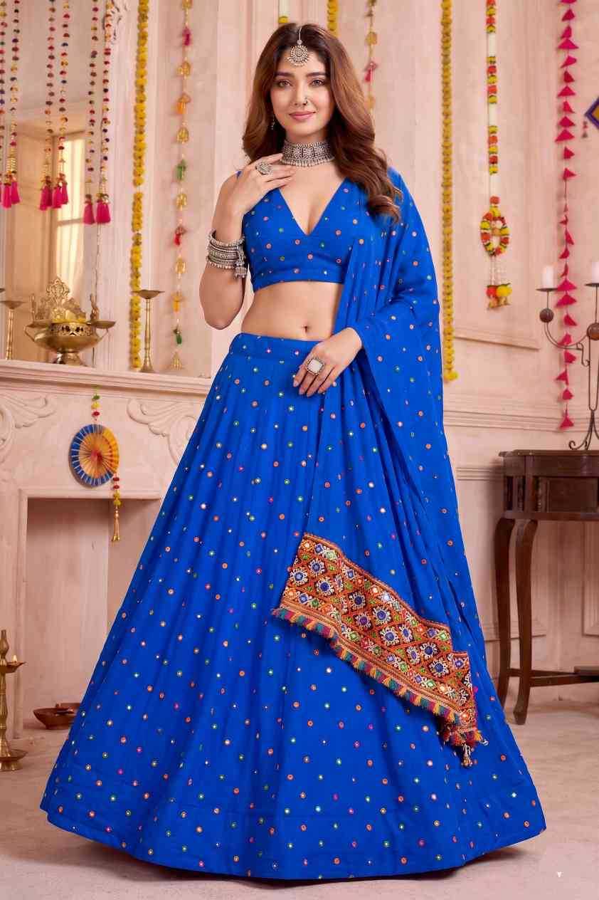 YNF Wholesale Heavy Rayon Embroidered Lehenga  | Surat Manufacturer