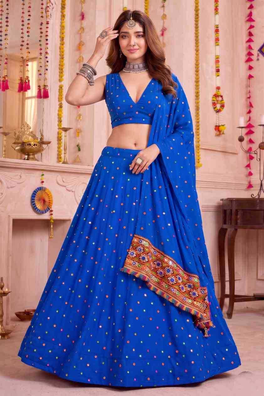 YNF Wholesale Heavy Rayon Embroidered Lehenga  | Surat Manufacturer