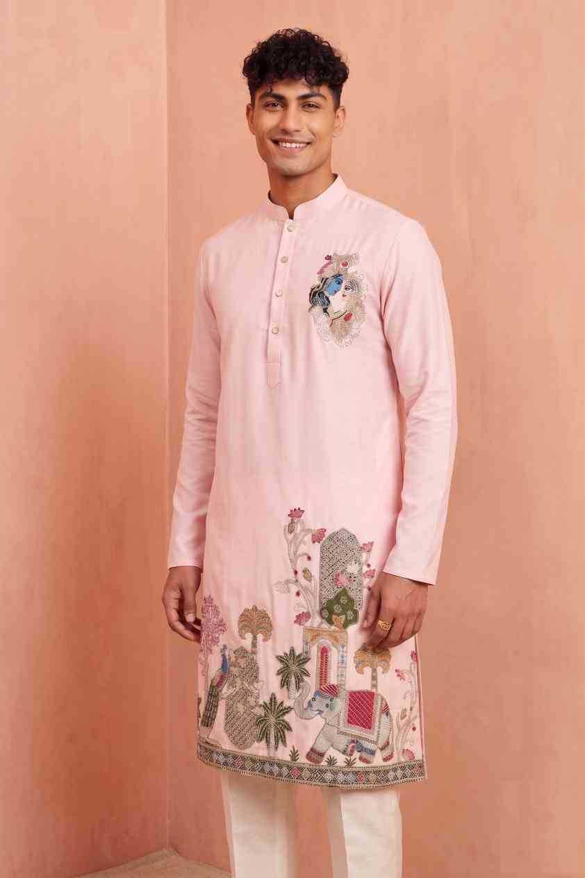 YNF Wholesale Silk Mens Kurta Pyjama  | Surat Manufacturer