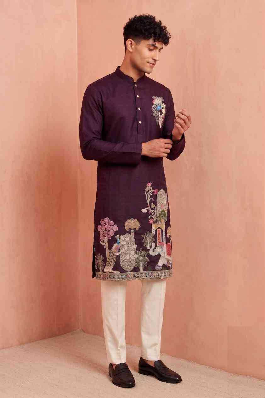 YNF Wholesale Silk Mens Kurta Pyjama  | Surat Manufacturer