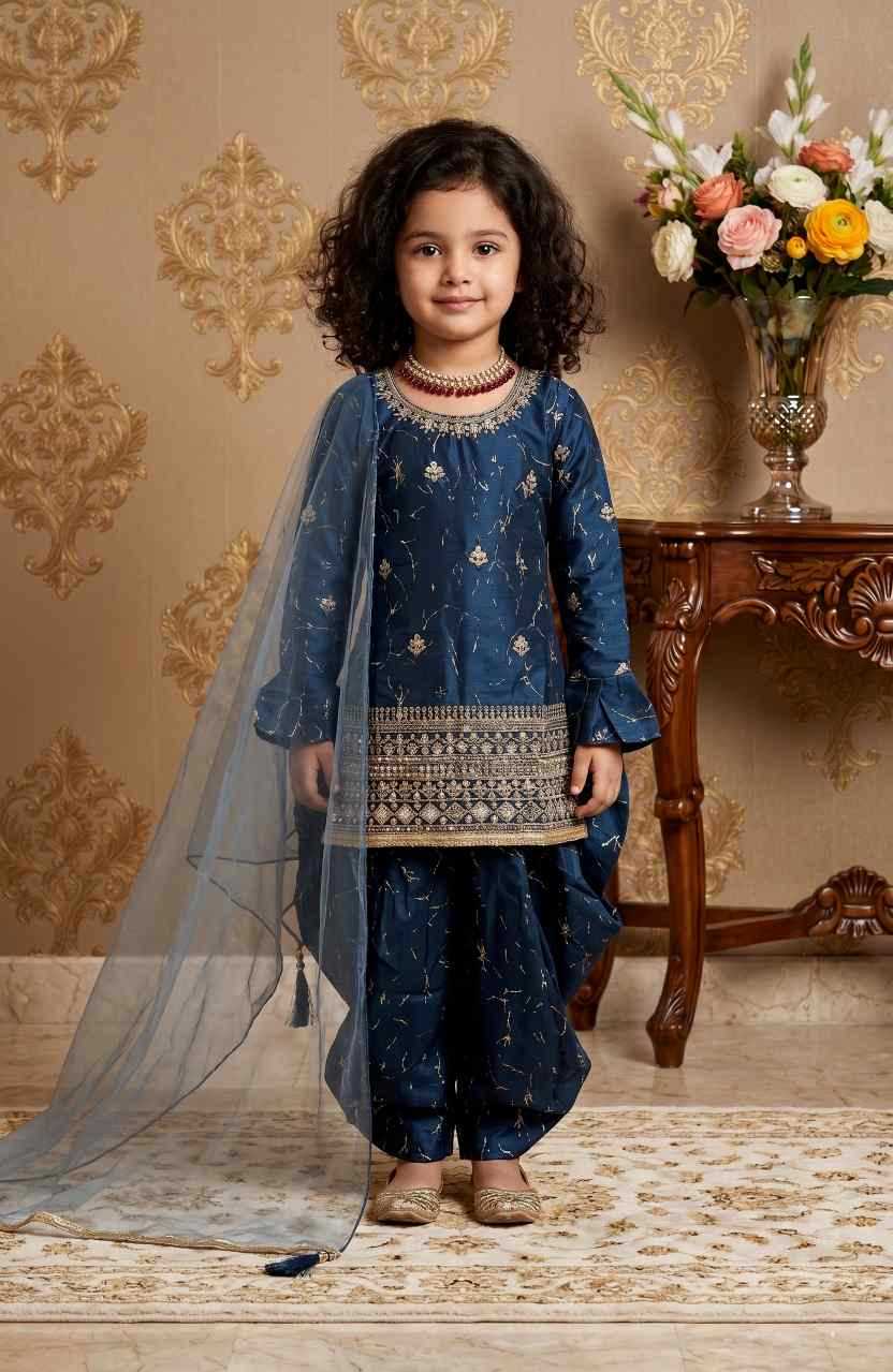 YNF Wholesale Faux Georgette Kids Suit  | Surat Manufacturer
